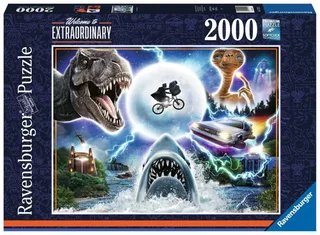 puzzel Universal & Amblin - Legpuzzel - 2000 stukjes van Ravensburger, editie Meerkleurig – doos 2 van 2