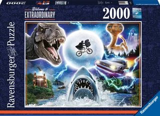 puzzel Universal & Amblin - Legpuzzel - 2000 stukjes van Ravensburger, editie Meerkleurig – doos 1 van 2