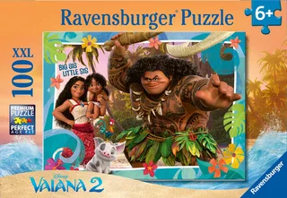 puzzel Vaiana 2 Vertrek naar nieuwe werelden - Legpuzzel - 100 XXL stukjes from Ravensburger, Multicolour edition – box 1 of 3