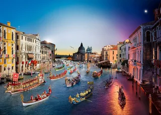 puzzel Venice Day to Night - Legpuzzel - 1000 stukjes from Ravensburger, Multicolour edition – box 2 of 2