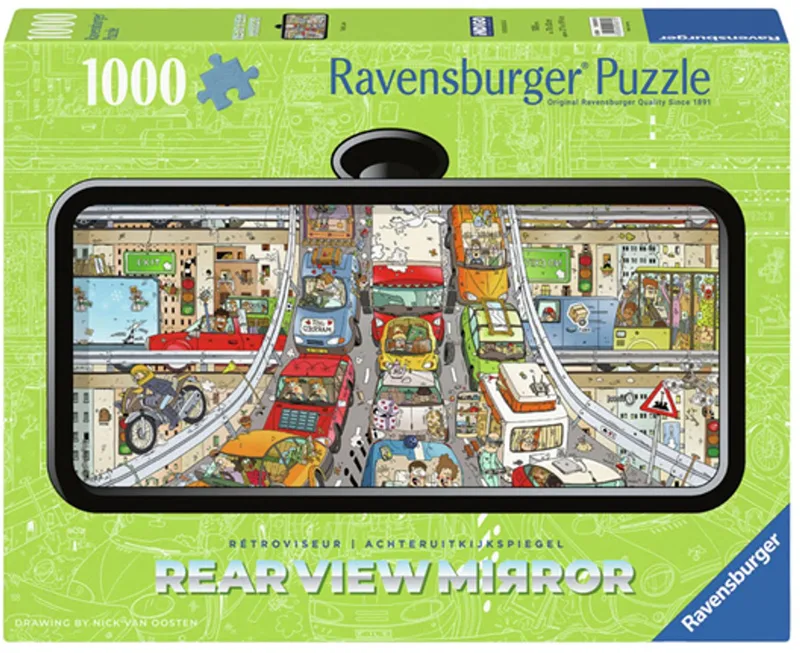 puzzel Verkeerschaos - Legpuzzel - 1000 stukjes de Ravensburger, édition Multicolore – boîte