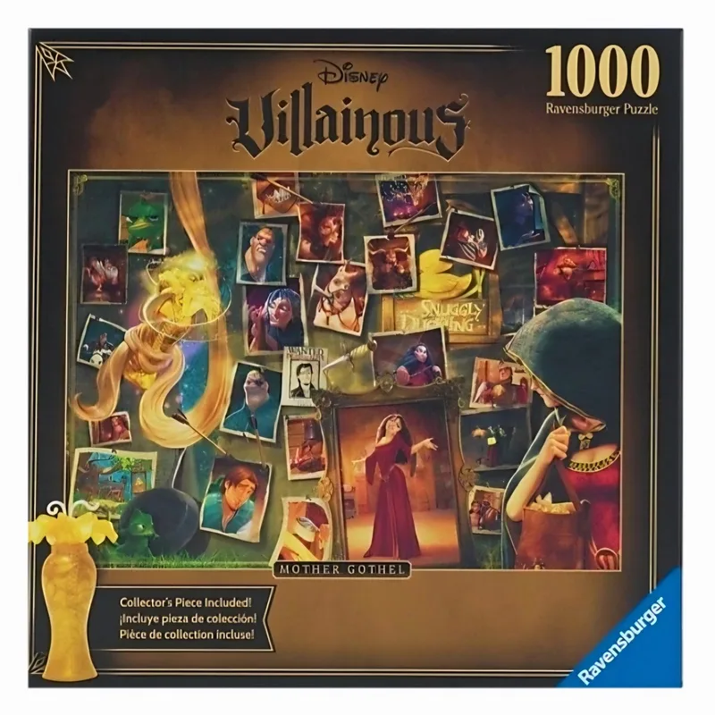 puzzel Villainous - Legpuzzel - 1000 stukjes van Ravensburger, editie Mother Gothel – doos