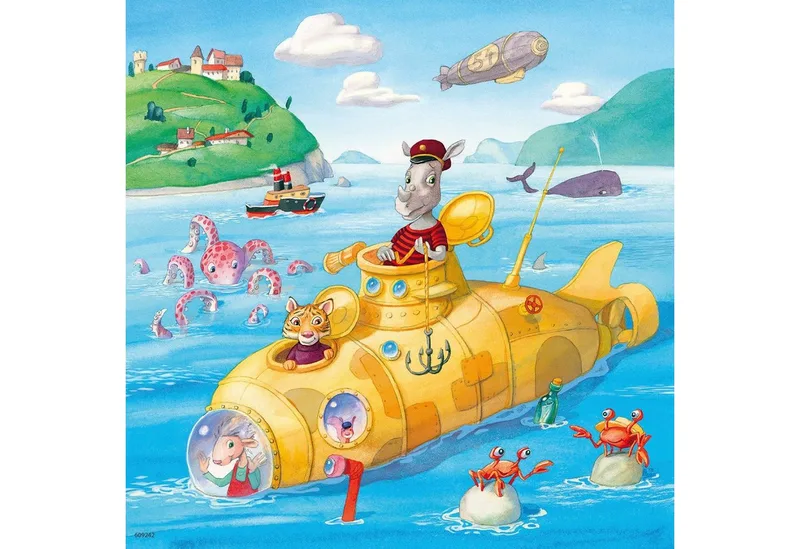 puzzel Watervoertuigen - Legpuzzel - 3x49 stukjes from Ravensburger, Multicolour edition – box 4 of 4