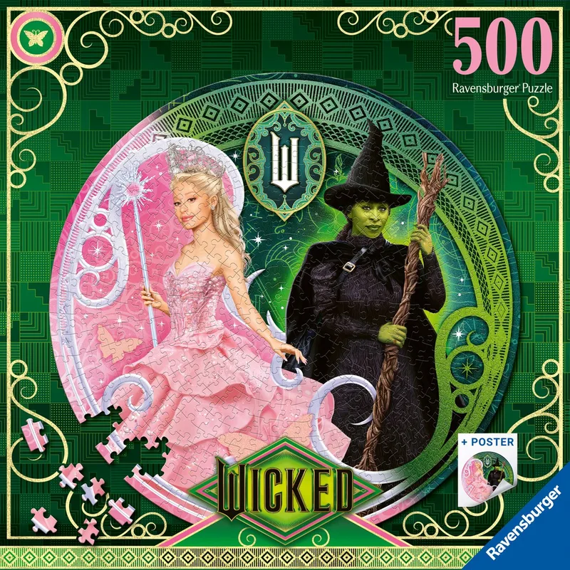 puzzel Wicked - Legpuzzel - 500 stukjes de Ravensburger, édition Multicolore – boîte