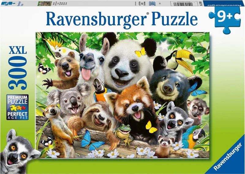 puzzel Wildlife selfie - legpuzzel - 300 stukjes from Ravensburger, Multicolour edition – box