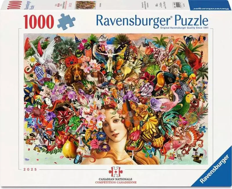 Puzzelpassie - Canada Jigsaw Nationals - puzzel van 1000 stukjes from Ravensburger, Multicolour edition – box