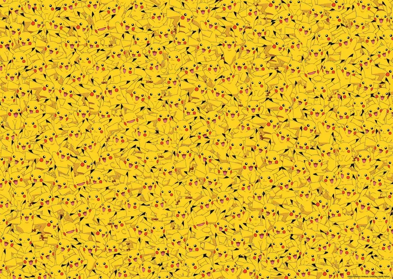Puzzle 1000 Teile Puzzle Challenge Pokemon Pikachu 12000829, 1000 Puzzleteile van Ravensburger – doos 3 van 5