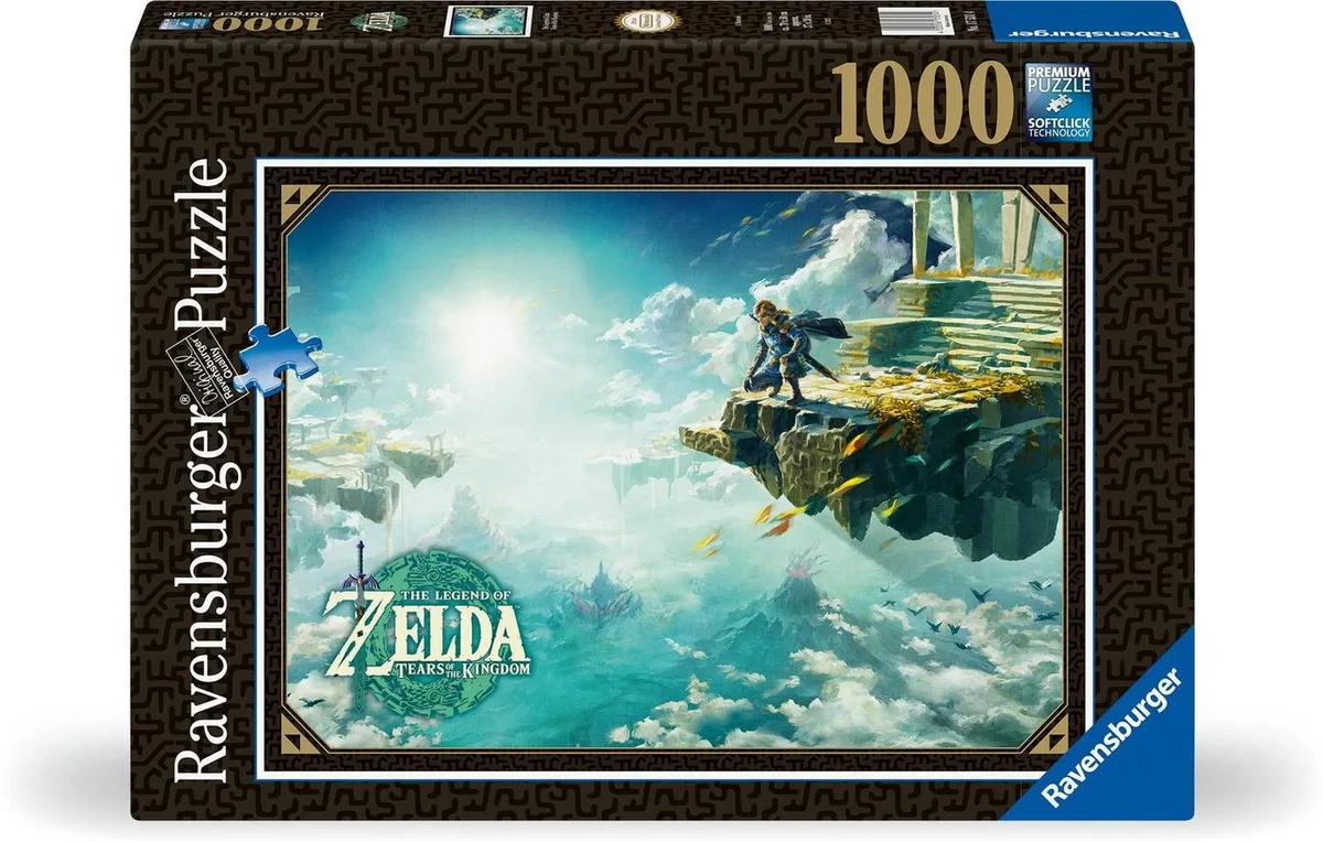 Puzzle 1000 Teile Puzzle Zelda 17531, 1000 Puzzleteile von Ravensburger – Schachtel