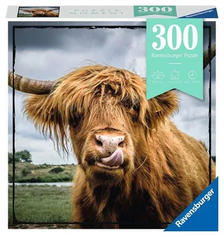 Puzzle 300 Teile Ravensburger Puzzle Moments Highland Cattle 13273, 300 Puzzleteile van Ravensburger – doos 1 van 3