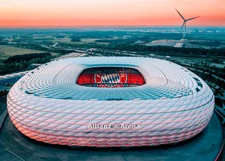 Puzzle Allianz Arena München, 1000 Puzzleteile, Made in Germany de Ravensburger, édition Multicolore – boîte 2 sur 2