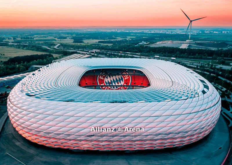 Puzzle Allianz Arena München, 1000 Puzzleteile, Made in Germany de Ravensburger, édition Multicolore – boîte 2 sur 2