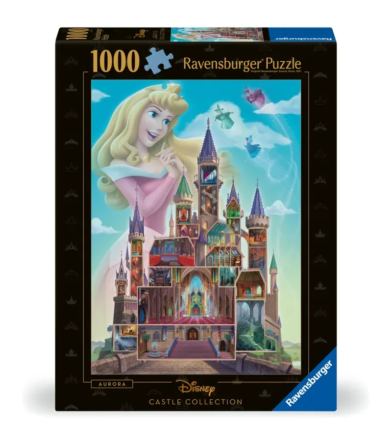 Puzzle Aurore Château Disney - 1000 pièces from Ravensburger – box 2 of 2