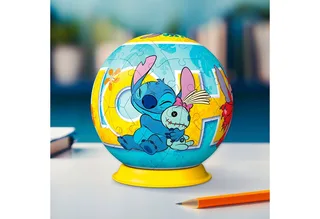 Puzzle-Ball Disney Stitch - 3D Puzzelbal - 72 Stukjes from Ravensburger, Multicolour edition – box 2 of 5