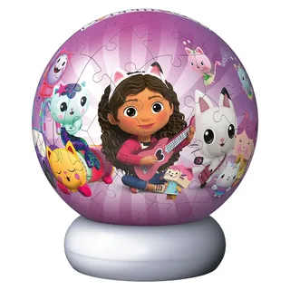 Puzzle-Ball Nightlight Gabby's Dollhouse (72) 3D Puzzels from Ravensburger – box 2 of 2