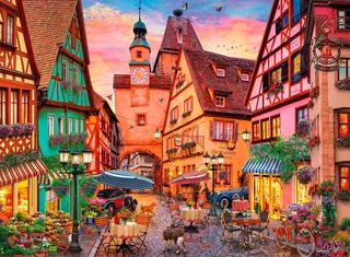 Puzzle Bayerische Romantik, 500 Puzzleteile, Made in Germany from Ravensburger, Multicolour edition – box 4 of 4