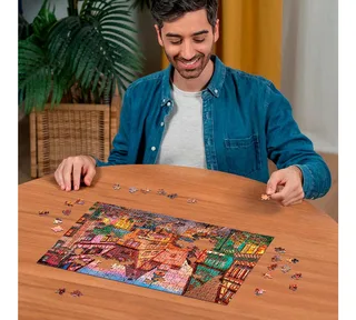 Puzzle Bayerische Romantik, 500 Puzzleteile, Made in Germany from Ravensburger, Multicolour edition – box 3 of 4