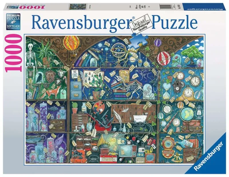 Puzzle Cabinet de Curiosités - 1000 pièces de Ravensburger – boîte 2 sur 2