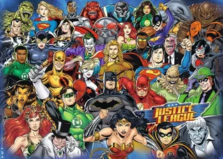 Puzzle Challenge - DC Comics - Justice League - 1000 pièces from Ravensburger – box 1 of 2