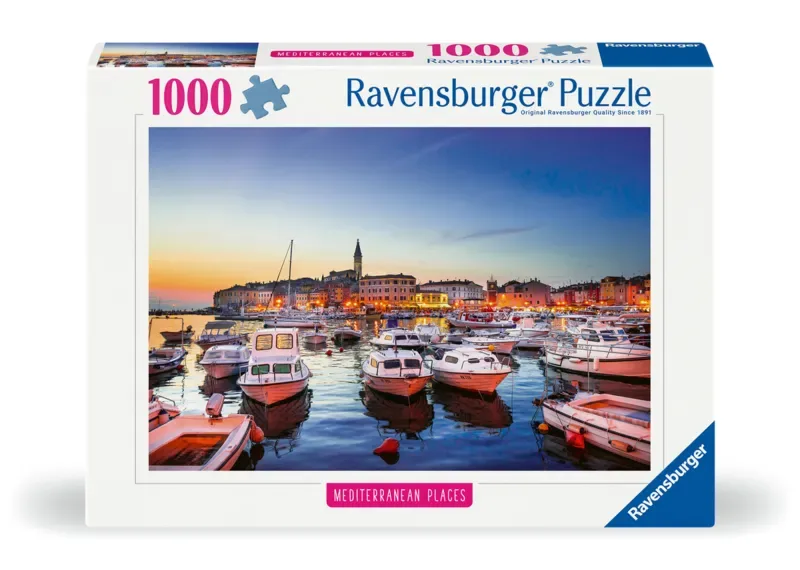 Puzzle Croatie Méditerranéenne - 1000 pièces von Ravensburger – Schachtel 2 von 2