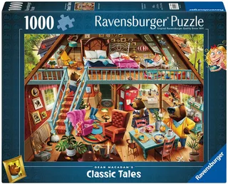 Puzzle Dean Mac Adam: Das Märchen von Goldlöckchen, 1000 Puzzleteile, Made in Germany de Ravensburger, édition Multicolore – boîte 1 sur 2