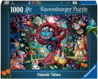 Puzzle Dean Mac Adam: Fast jeder ist verrückt, 1000 Puzzleteile, Made in Germany de Ravensburger, édition Multicolore – boîte 1 sur 2