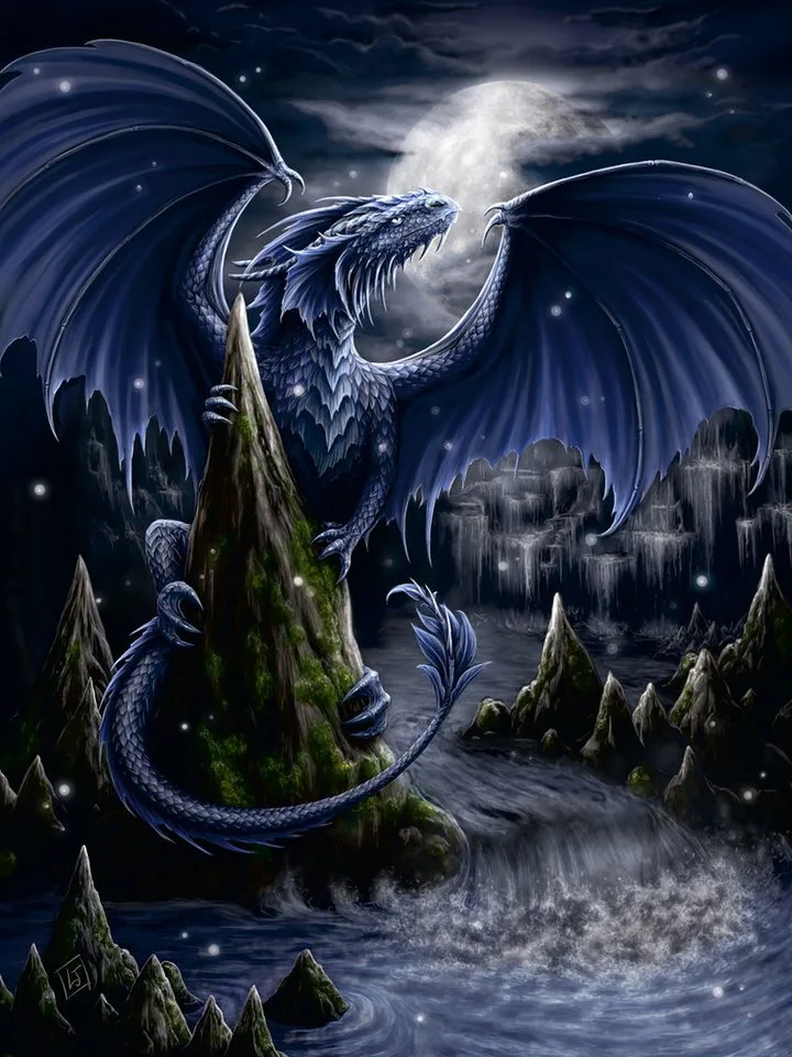 Puzzle Der Schwarzblaue Drache, 1500 Puzzleteile, Made in Germany de Ravensburger, édition Multicolore – boîte 2 sur 2