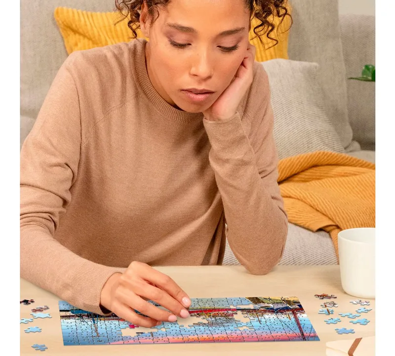 Puzzle Deutschland Collection, Der Hafen von Büsum, 200 Puzzleteile, Made in Europe de Ravensburger, édition Multicolore – boîte 3 sur 4