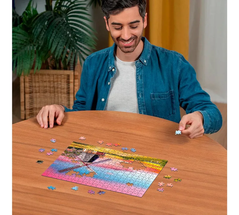 Puzzle Deutschland Collection, Die Windmühle von Klütz, 300 Puzzleteile, Made in Europe de Ravensburger, édition Multicolore – boîte 3 sur 4