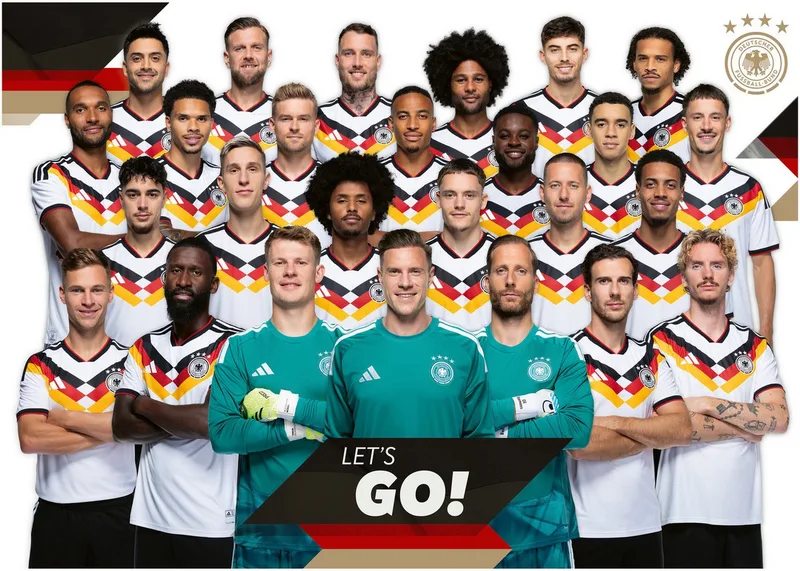 Puzzle DFB Nationalmannschaft Fußball-WM 2026, 1000 Puzzleteile, Made in Germany de Ravensburger, édition Multicolore – boîte 2 sur 2
