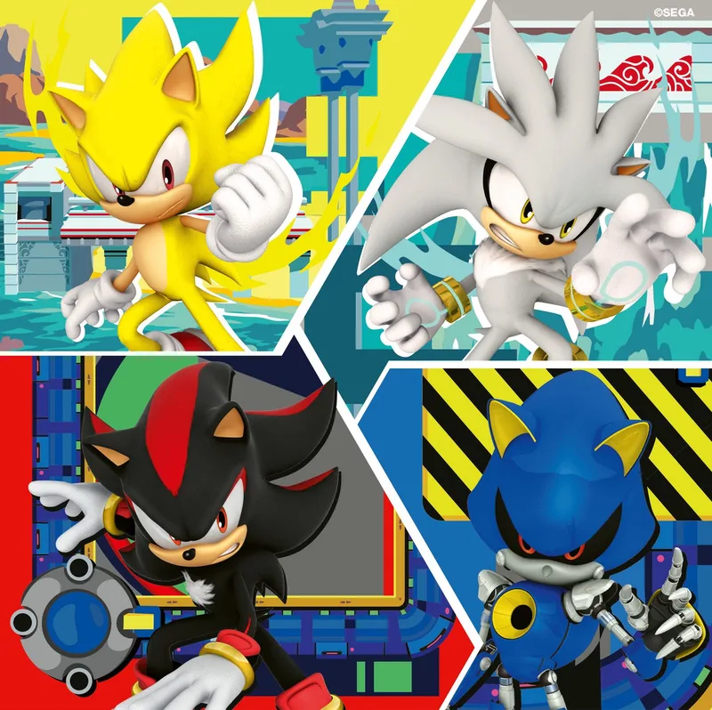 Puzzle Die Abenteuer von Sonic, 147 Puzzleteile, Made in Europe from Ravensburger, Multicolour edition – box 4 of 5