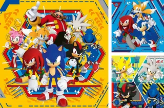 Puzzle Die Abenteuer von Sonic, 147 Puzzleteile, Made in Europe from Ravensburger, Multicolour edition – box 2 of 5