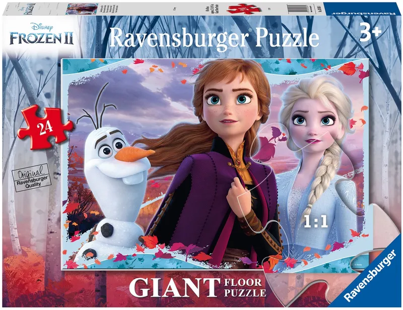 Puzzle Die Eiskönigin 2: Zauberhafte neue Welt, 24 Puzzleteile, Made in Europe de Ravensburger, édition Multicolore – boîte 1 sur 2