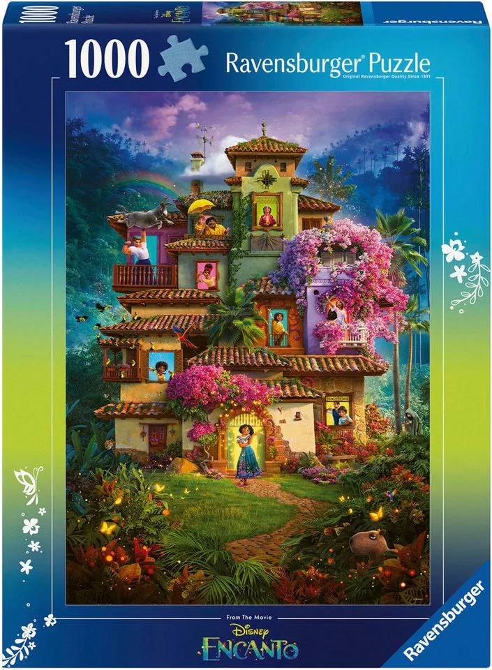 Puzzle Disney, Encanto, 1000 Puzzleteile, Made in Germany from Ravensburger, Multicolour edition – box 1 of 2