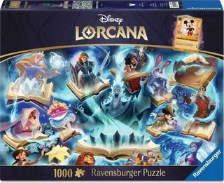Puzzle Disney Lorcana : Saphir - 1000 pièces de Ravensburger – boîte 2 sur 2