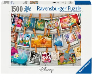 Puzzle Disney Photographs, 1500 Puzzleteile, Made in Germany von Ravensburger, Ausgabe Mehrfarbig – Schachtel 1 von 2