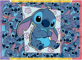 Puzzle Disney Stitch, Aloha!, 400 Puzzleteile, Made in Europe von Ravensburger, Ausgabe Mehrfarbig – Schachtel 5 von 5