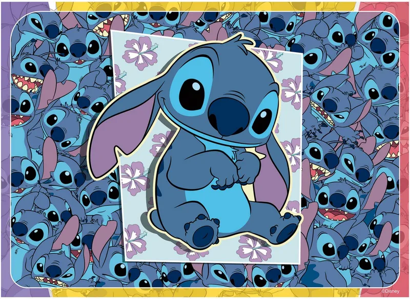 Puzzle Disney Stitch, Aloha!, 400 Puzzleteile, Made in Europe von Ravensburger, Ausgabe Mehrfarbig – Schachtel 5 von 5