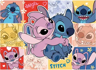 Puzzle Disney Stitch, Aloha!, 400 Puzzleteile, Made in Europe von Ravensburger, Ausgabe Mehrfarbig – Schachtel 4 von 5