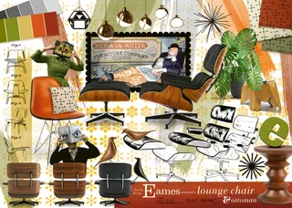 Puzzle Eames Design Classics - 1000 pièces van Ravensburger – doos 1 van 2