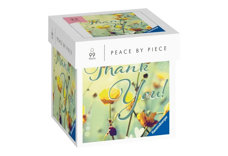 Puzzle Erwachsenenpuzzle 99 Teile - Thank you, 99 Puzzleteile from Ravensburger – box