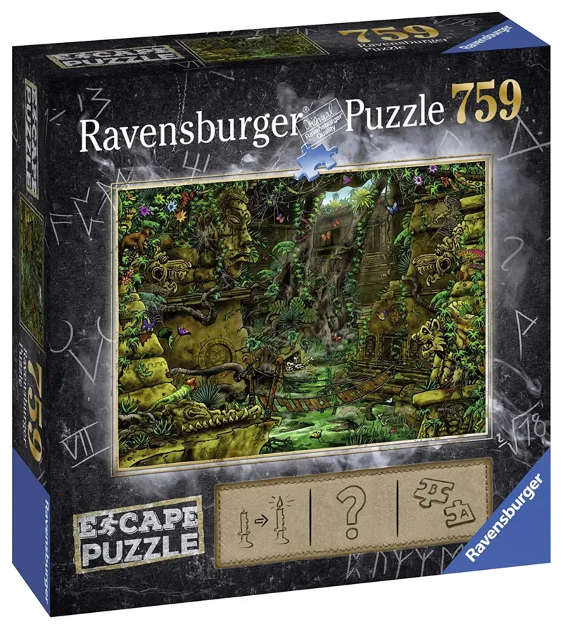 Puzzle Escape Puzzle - Temple Angkor Wat - 500 à 999 pièces de Ravensburger – boîte