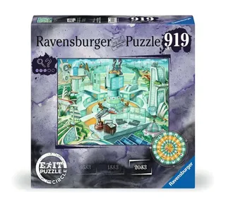 Puzzle Exit Puzzle Le Cercle 2083 - 500 à 999 pièces van Ravensburger – doos 2 van 2