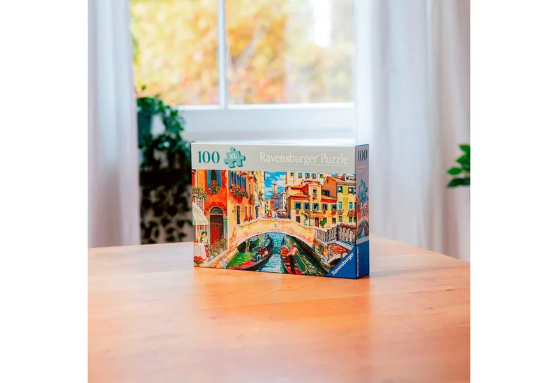 Puzzle Feel Well & Puzzle, Venedig, 100 Puzzleteile, XL, für Erwachsene, Made in Europe de Ravensburger, édition Multicolore – boîte 5 sur 5