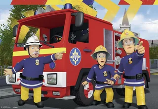 Puzzle Feuerwehrmann Sam, Sam hilft in der Not, 48 Puzzleteile, Made in Europe van Ravensburger, editie Meerkleurig – doos 3 van 3