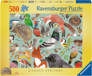 Puzzle Garden Visitors, 500 Puzzleteile, Made in Germany from Ravensburger, Multicolour edition – box 1 of 2