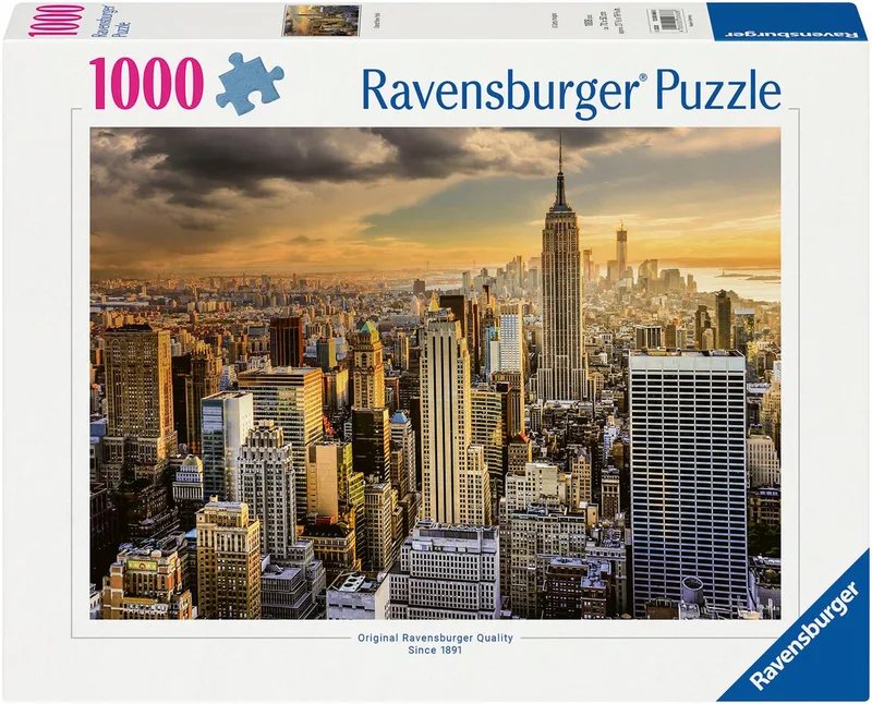Puzzle Großartiges New York, 1000 Puzzleteile, Made in Germany de Ravensburger, édition Multicolore – boîte 1 sur 2