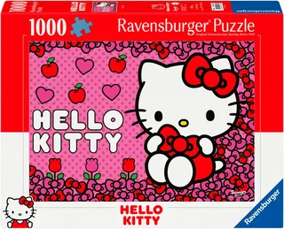 Puzzle Hello Kitty, 1000 Puzzleteile, Made in Germany from Ravensburger, Multicolour edition – box 1 of 4