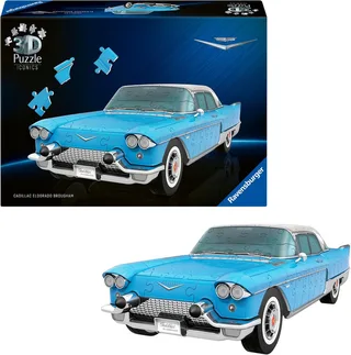Puzzle Iconics - 174 Onderdelen - Vanaf 8 Jaar from Ravensburger, Cadillac Eldorado Brougham edition – box 4 of 5
