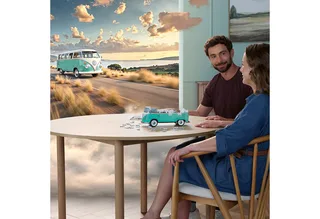 Puzzle Iconics Edition - 185 Stukjes - Vanaf 8 Jaar from Ravensburger, Volkswagen T1 Bulli Chrome edition – box 4 of 4