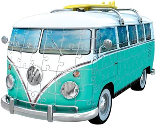 Puzzle Iconics Edition - 185 Stukjes - Vanaf 8 Jaar from Ravensburger, Volkswagen T1 Bulli Chrome edition – box 2 of 4